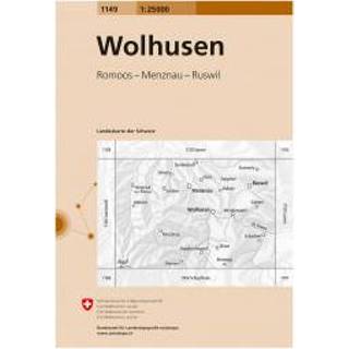👉 Wandelkaart Swisstopo - 1149 Wolhusen Ausgabe 2008 9783302011493