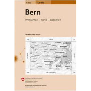 👉 Wandelkaart Swisstopo - 1166 Bern Ausgabe 2006 9783302011660