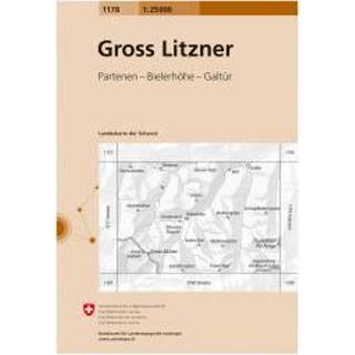 👉 Wandelkaart Swisstopo - 1178 Litzner Ausgabe 2005 9783302011783