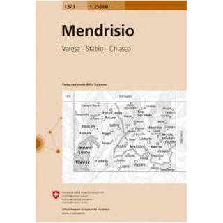 👉 Wandelkaart Swisstopo - 1373 Mendrisio Ausgabe 2004 9783302013732