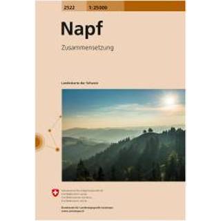 👉 Wandelkaart Swisstopo - 2522 Napf Ausgabe 2009 9783302025223