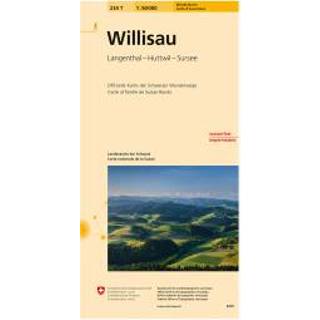 👉 Wandelkaart Swisstopo - 234 T Willisau Ausgabe 2009 9783302302348