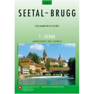 👉 Wandelkaart Swisstopo - 5005 Seetal-Brugg Ausgabe 2011 9783302050058