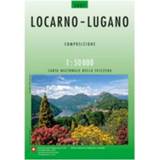 👉 Wandelkaart Swisstopo - 5007 Locarno-Lugano Ausgabe 2012 9783302050072