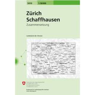 👉 Wandelkaart Swisstopo - 5010 Zürich Ausgabe 2006 9783302050102