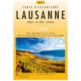 👉 Wandelkaart Swisstopo - 261 T Lausanne Ausgabe 2012 9783302302614