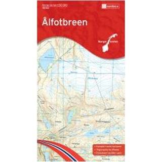 👉 Wandelkaart Nordeca - Wander-Outdoorkarte: Ålfotbreen 1/50 Auflage 2015 7071940100627