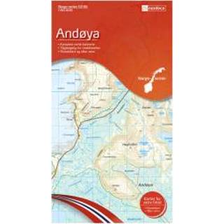 👉 Wandelkaart Nordeca - Wander-Outdoorkarte: Andoya 1/50 Auflage 2011 7071940101464