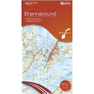 👉 Wandelkaart Nordeca - Wander-Outdoorkarte: Bronnoysund 1/50 Auflage 2012 7071940101136