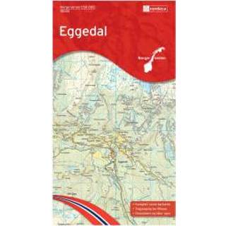 👉 Wandelkaart Nordeca - Wander-Outdoorkarte: Eggedal 1/50 Auflage 2015 7071940100337