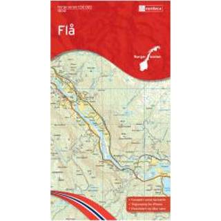 👉 Wandelkaart Nordeca - Wander-Outdoorkarte: Flå 1/50 Auflage 2016 7071940100412