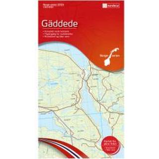👉 Wandelkaart Nordeca - Wander-Outdoorkarte: Gäddede 1/50 Auflage 2012 7071940101051