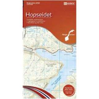 👉 Wandelkaart Nordeca - Wander-Outdoorkarte: Hopseidet 1/50 Auflage 2012 7071940101891
