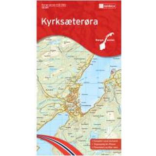 👉 Wandelkaart Nordeca - Wander-Outdoorkarte: Kyrksæterøra 1/50 Auflage 2015 7071940100894