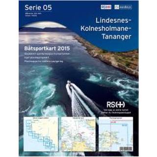 👉 Wandelkaart Nordeca - Bootsportkarte: Lindesnes-Kolnesholmane-Tananger Auflage 2015 7046660140055