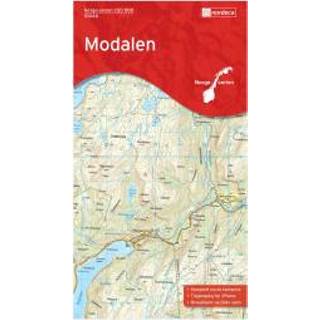 👉 Wandelkaart Nordeca - Wander-Outdoorkarte: Modalen 1/50 Auflage 2015 7071940100467