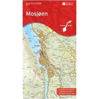 👉 Wandelkaart Nordeca - Wander-Outdoorkarte: Mosjoen 1/50 Auflage 2014 7071940101174