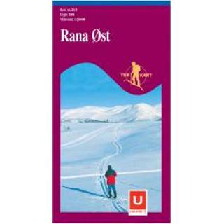 👉 Wandelkaart Nordeca - Wander-Outdoorkarte: Rana Øst 1/50 Auflage 2004 7046660026151