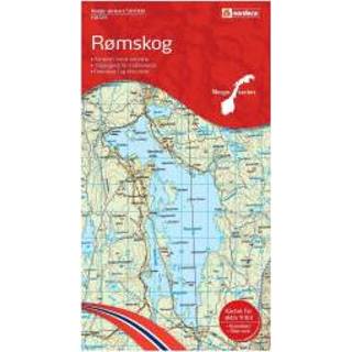 👉 Wandelkaart Nordeca - Wander-Outdoorkarte: Rømskog 1/50 Auflage 2014 7071940100283