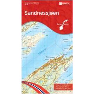 👉 Wandelkaart Nordeca - Wander-Outdoorkarte: Sandnessjoen 1/50 Auflage 2015 7071940101167