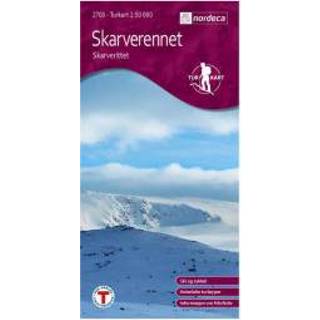 👉 Wandelkaart Nordeca - Outdoorkarte: Skarverennet Skarverittet 1/50 Auflage 2013 7046660027035