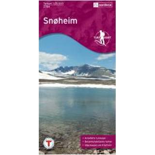 👉 Wandelkaart Nordeca - Wander-Outdoorkarte: Snøheim 1/25 Auflage 2012 7046660027844