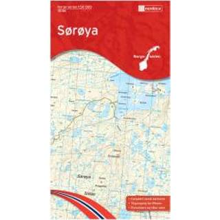 👉 Wandelkaart Nordeca - Wander-Outdoorkarte: Soroya 1/50 Auflage 2015 7071940101860