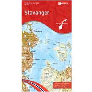 👉 Wandelkaart Nordeca - Wander-Outdoorkarte: Stavanger 1/50 Auflage 2015 7071940100085