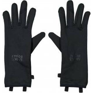 👉 Glove m zwart uniseks Mons Royale - Amp Wool Fleece Handschoenen maat M, 9420057454921