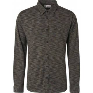 👉 Shirt lange mouw l male mannen print antra No Excess Polo long sleeve jersey ragla melange 8720151124982 8720151124975 8720151124999