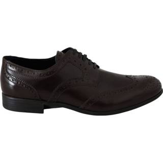 👉 Wingtip leather vrouwen bruin Broques Oxford Shoes