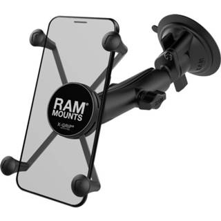 👉 Smartphone large RAM Mount X-Grip zuignapset smartphones, lange arm RAM-B-166-C-UN10U -