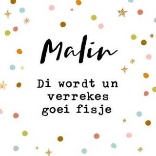 👉 Verjaardagskaart verjaardag Greetz | Dialect Goei fisje