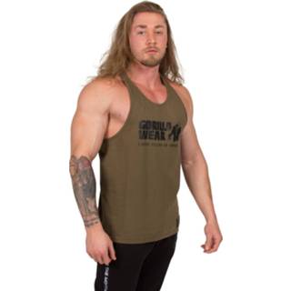 👉 Bodybuilding Tanktop Classic Groen - Gorilla Wear