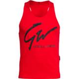 👉 Bodybuilding Tanktop Mannen Rood - Gorilla Wear Evansville