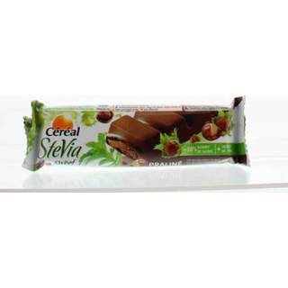 Chocoladereep snoepgoed suikervrij Cereal Chocolade reep praline stevia 42 gram 5410063023451