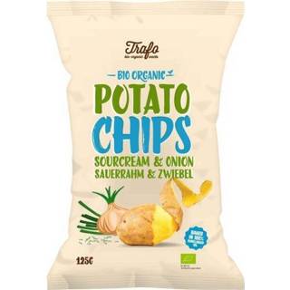 👉 Chips sour cream Trafo & onion 125 gram 8712423019584