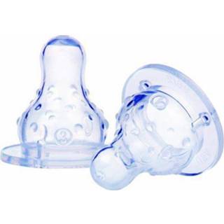 👉 Speen siliconen Nuby 3-standen 2 stuks 48526000241