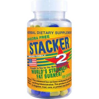 Fatburner Stacker-2 (USA Import) Ephedra Vrij - Stacker 2 • 100 capsules (100 servings) Afslanken & Vetverbranden