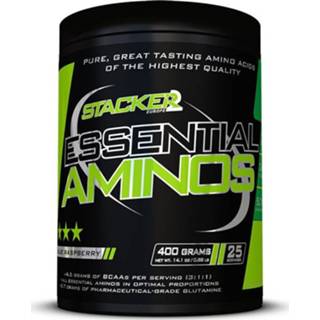 👉 Amino zuur aminozuren Essential Aminos - Stacker 2 • 400 gram (25 servings) & Herstel 8717472071408