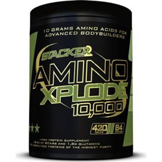 👉 Amino zuur aminozuren Xplode 10,000 - Stacker 2 • 420 tabletten (84 servings) & Herstel 8717472070883