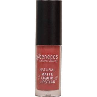 👉 Lippenstift Benecos Vegan Lipstick Liquid Natural MAT Rosewood Romance 4260198095370