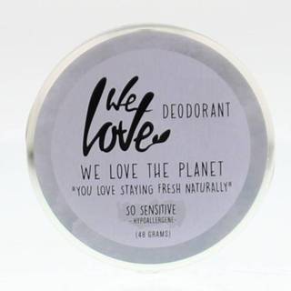 👉 Deodorant We Love The planet 100% natural so sensitive 48 gram 8719326006352