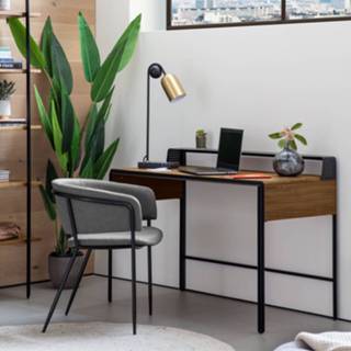 👉 Bureau Walnoot Fineer hout Kave Home 'Nadyria' 120 x 55cm 8433840561844