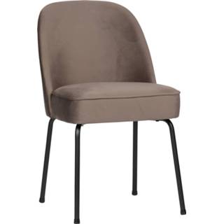 👉 Eetkamerstoel velvet nougat BePureHome 'Vogue' Velvet, kleur 8714713117741