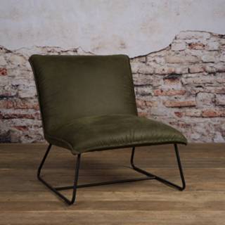 👉 Fauteuil groen Tower Living 'Vilar', kleur