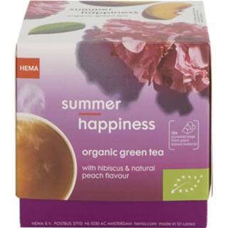 👉 Groene thee HEMA Biologisch Summer Happines - 15 Stuks 8718537551453