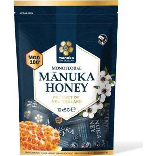 👉 Snoepgoed mannen Manuka New Zealand Snappak MGO 100+ 10 stuks van 5 gram 9421905812887