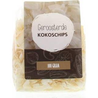 👉 Kokoschips kokos chips geroosterd Mijnnatuurwinkel 100 gram 8719128700700