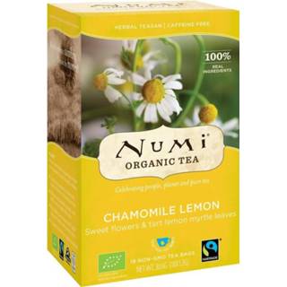 👉 Kruidenthee Numi chamomile lemon 18 zakjes 680692151503